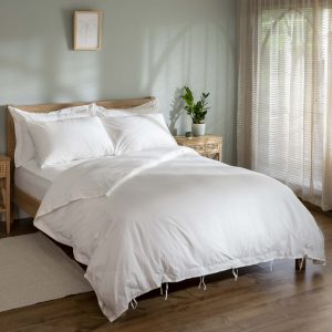 Bed Linens white single bed & Double bed