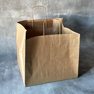 Brown Paper Cake Bag