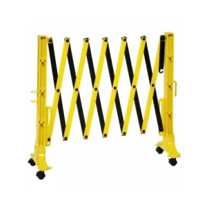 Mild Steel Yellow Expandable Barrier